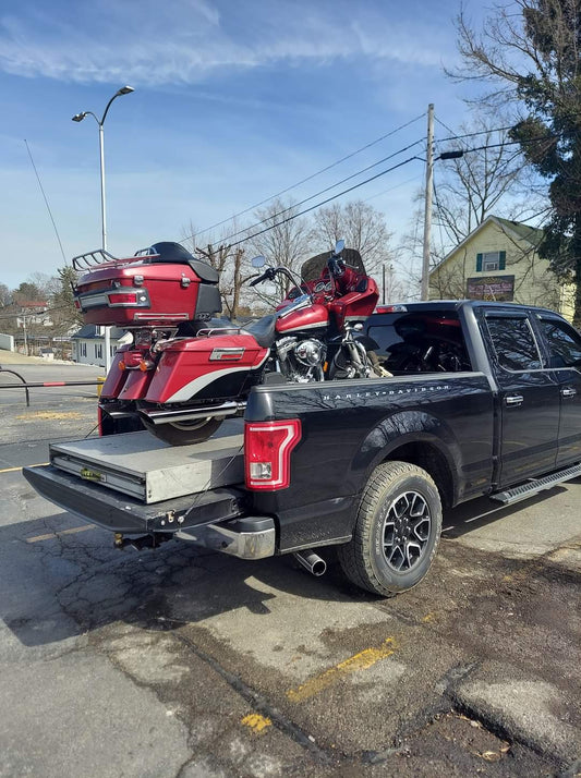 Thanks for making loading a motorcycle alot safer...