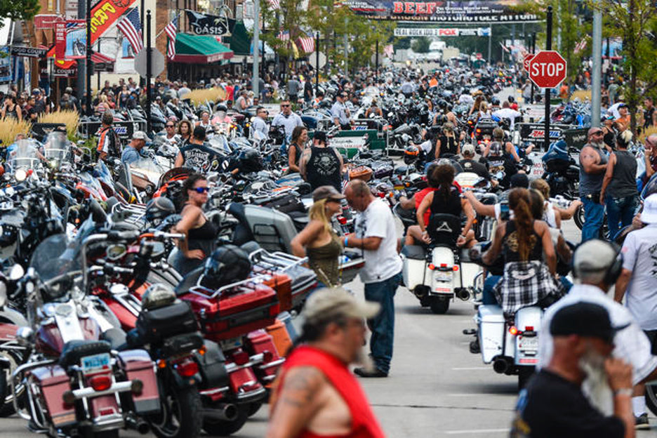 Five of the most popular motorcycle rallies in the United States