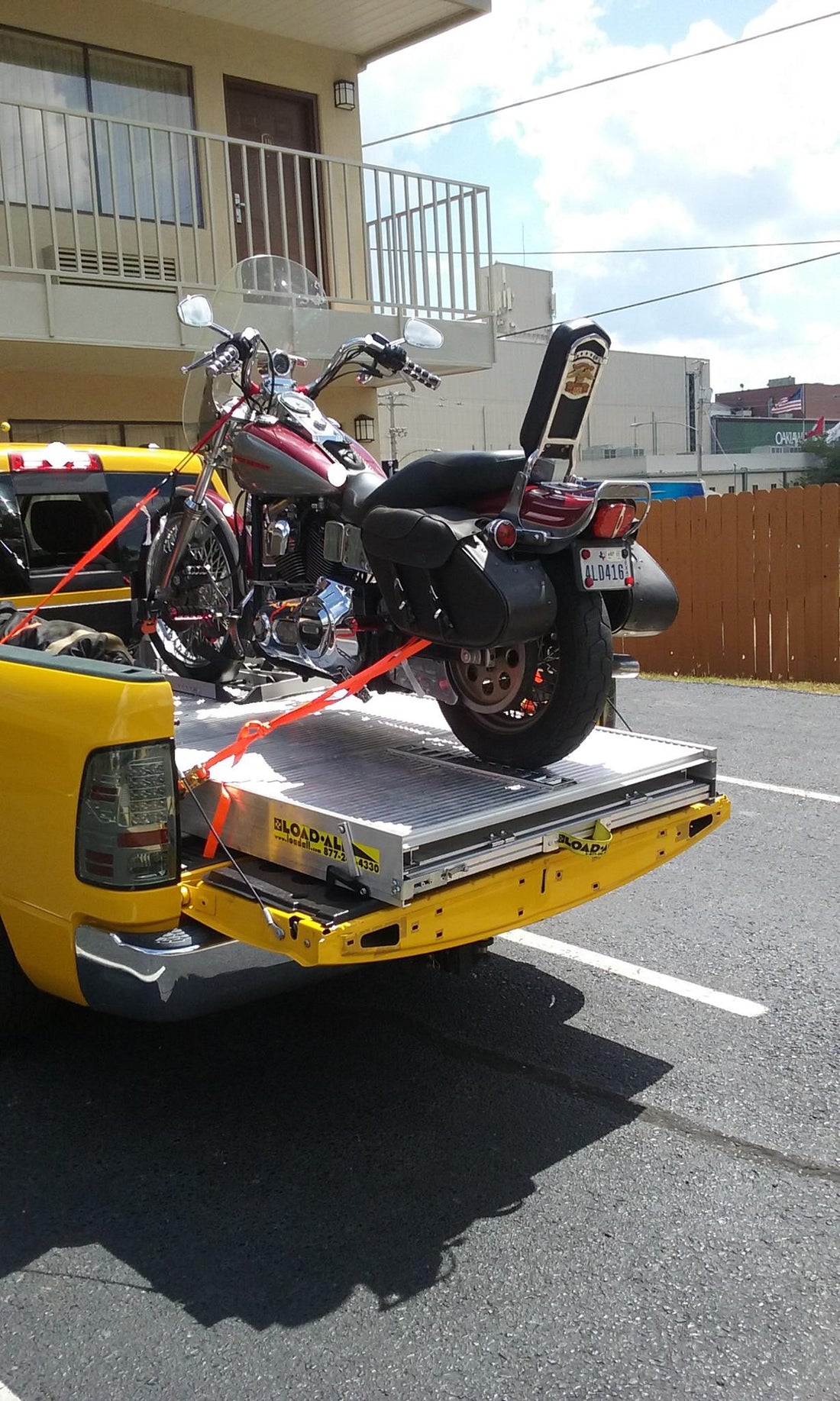Loadall loading ramp-Made a great impression on fellow bikers