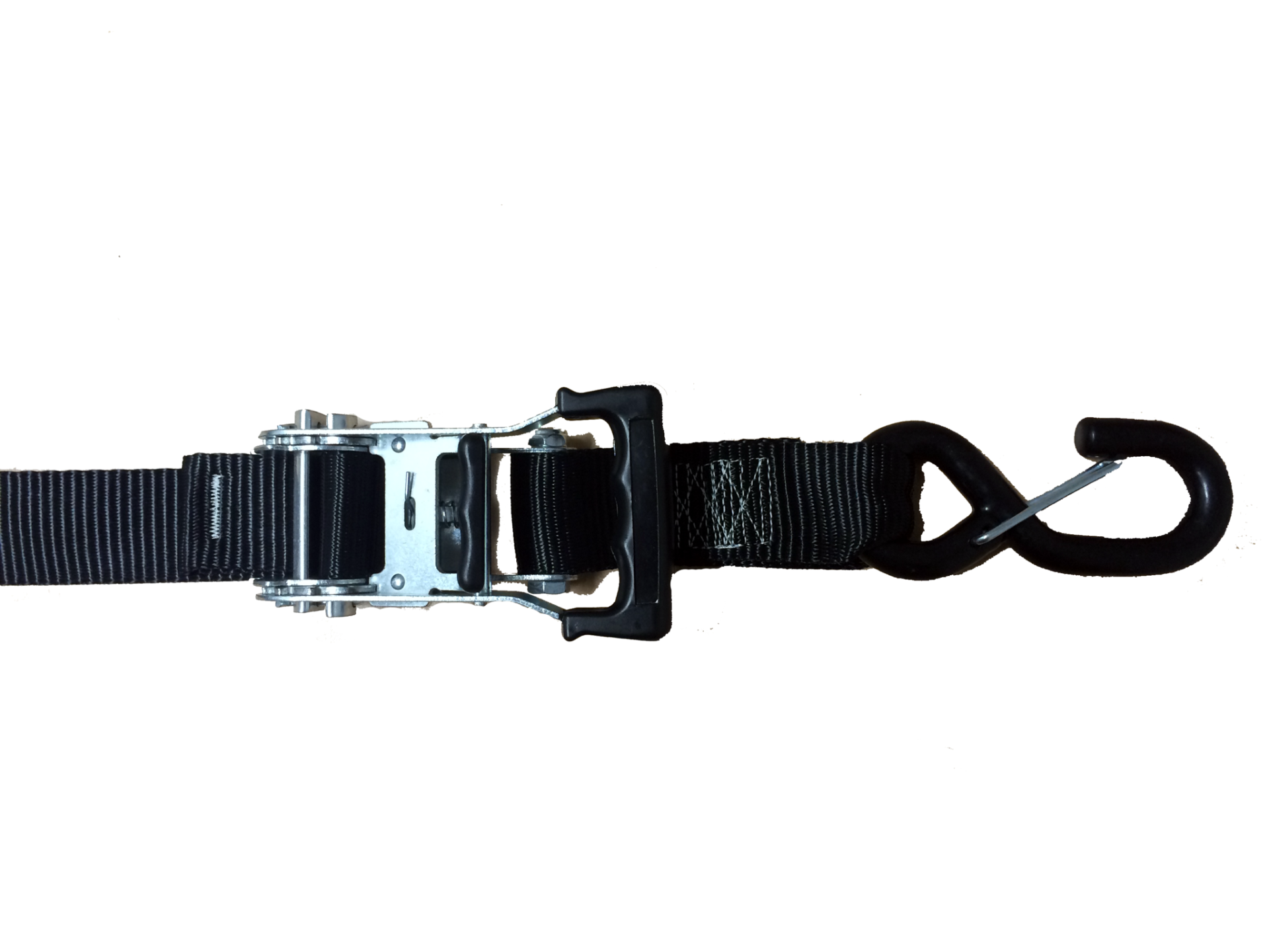 1 x 15' Ratchet Tie Down Hook 1000 Ib 1 wide nylon webbing strap Kay —  AllTopBargains