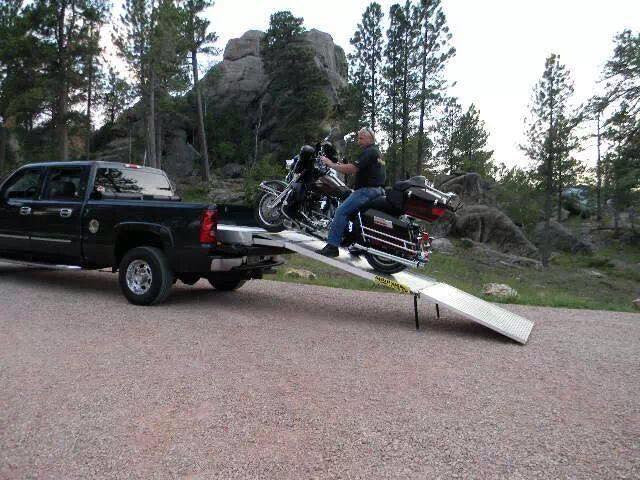 Loadall motorcycle dolly top