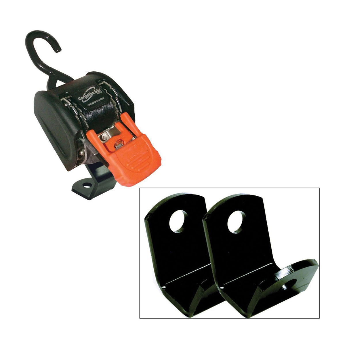 CargoBuckle Floor Mounting Bracket - Pair [F16777] main image 1